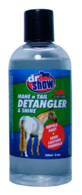 Dr Show Mane & Tail Detangler 250ml - Australian Horse Care Products