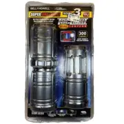 Bell + Howell TacLight Mini Lantern Super Bright 300 Lumens LED 3 Pack Collapse