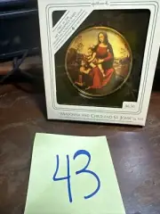 1984 Hallmark Keepsake Ornament Madonna and Child and St. John” New