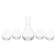 Lenox Tuscany Classics 5-Piece Crystal Decanter & Glass Set 893690