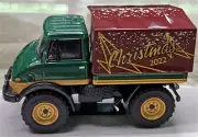 for Schuco FOR MB For Unimog U 406 Christmas version Truck Pre-built 1/64 Model