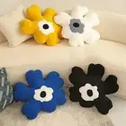 Plush Cushion Fluffy Reusable Lovely Kids Stuffed Chair Seat Pillow Patchwork