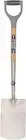 Spear & Jackson Timber Shaft Poly D-Handle Spade, Stainless Steel