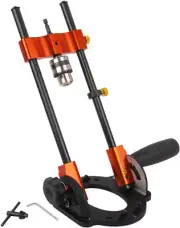 Multi-Angle Drill Guide for Cordless Drills, Adjustable from 0° to 60° for Flat
