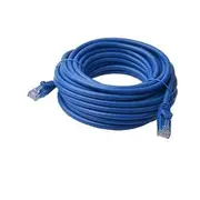 8WARE Cat6a UTP Ethernet Cable 50m Snagless \u00A0Blue