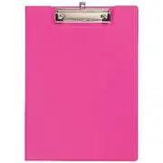 J.Burrows A4 Clipfolder PE Pink