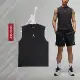 Nike 背心 Jordan Sport Tank Top 男款 黑 基本款 喬丹 無袖上衣 休閒 快乾 DM1828-010