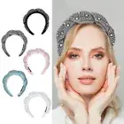 Makeup Headband Rhinestone Sponge Headbands Spa Headband Braided Hairbands