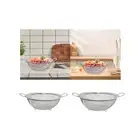 Fine Mesh Net Colander, Mesh Colander Strainer Basket, Rice Sieve, Fine Mesh