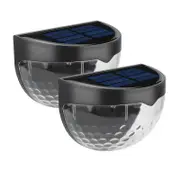 2/4/8 Pcs Solar Light Waterproof Solar Fence Wall Mounted Decorative Lights