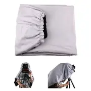 eTone Dark Cloth Focusing Hood Silver Black For 4x5 Large Format Camera Wrapping