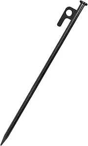 Tent Pegs | Rust-Resistant Non-Slip Tarp Stakes,Adjustable Reinforced Camping Tent Accessories for Sheds, Beach, Garden, Yard, Lawn, Picnic