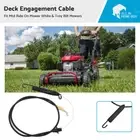 746-04173B Deck Engagement Cable Fit Mtd Ride On Mower White & Troy Bilt Mowers