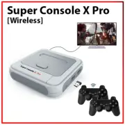 Super Console X Pro PS1 PSP N64 DC AMIGA 50000+ Games Wireless Gaming Console