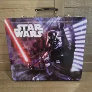 Vtg Star Wars Darth Vader Art Kit Pencils Markers Crayons Stickers & More Metal