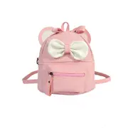 New girl shoulder bag Cartoon backpack dual-use small Diagonal School bag children cute bow small backpack