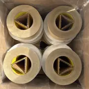 2" x 60 yds. 3M 9576 Clear Double Sided Coated Tape 4 Mil (24 Rolls Total)