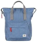 Roka Bantry B Small Hickory with Red Recycled Canvas Backpack - Red/Blue/White
