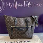 二手精品LV TOTE TOURNELLE MM 中號 老花笑臉購物袋 托特包 M44057 手提包 單肩包