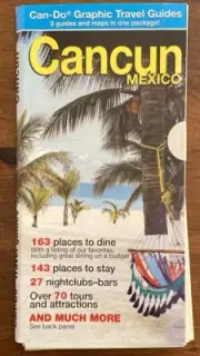 Cancun Mexico Can-Do Travel Guides Maps Set