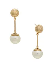 Carolina Herrera Small Pearl Drop Earrings