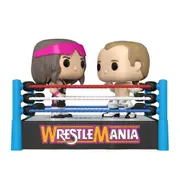 Funko WWE Bret ''Hit Man'' Hart vs Shawn Michaels Wrestlemania Pop! Vinyl Figure