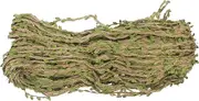 jojofuny Simulated Green Plant Decoration Burlap Leaf Ribbon Jungle Vines for Decoration Boho Jute Garland Jute Vine Twine Hanging Greenery Garland Wrapping Trim Ribbon Fake Foliage Cloth