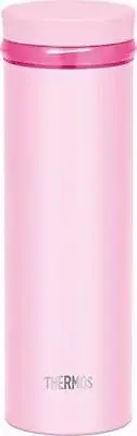 Thermos vacuum thermos water bottle mug [screw-type] 500ml shiny pink JNO-502