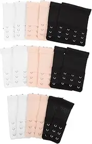 [WATIIFUFU] 18 Pcs Women Elastic Bra Extender Bra Belt Buckle Bra Strap Extensions Easy to Wear and Wash for Bra Adjustment