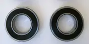 HUBDOCTOR 6904-2RS HYBRID CERAMIC Si3N4 ABEC5 BALL BEARING KIT - 2 QTY.