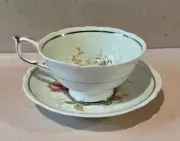 Cup & Saucer Tea Cup Coffee Cup H. M. The Queen & Queen Mary Fine Bone China