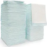 Rekibaby Disposable Changing Mats for Baby,45cm x 33cm Pack of 100, Waterproof Diaper Change Pad Thick Strong Absorption Underpads Bed Table Protector Pad, 1.8kg