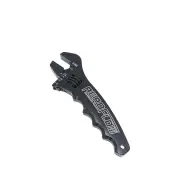 Aeroflow Brand Aluminium Adjustable Grip Spanner Black Hose Fitting