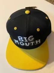 Netflix Big Mouth Snap Back Baseball Hat Cap One Size Fits Most NWT 003-060