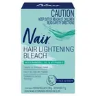 Nair Cream Hair Lightening Bleach for Face and Body 35g