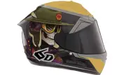 6D ATS-1R Voodoo Ranger Helmet (XL, Gloss Black/Gold)
