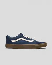 [Vans] Vans Men's Old Skool Shoes in Heavy Canvas Navy Size 13 13 Heavy Canvas Navy