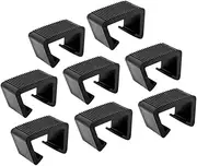 CIYODO 8pcs Rattan Furniture Clips Rattan Chair Clamps Rattan Furniture Clamps Garden Sofa Clamps Rattan Wicker Chair Fasteners Wicker Sofa Clips Sectional Sofa Furniture Clips