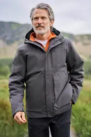 Coastline Mens Borg Waterproof Jacket