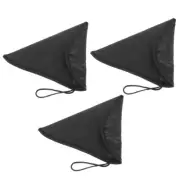 3 Pcs Ocarina Protection Bag Bags Storage Triangle Hanging Travel