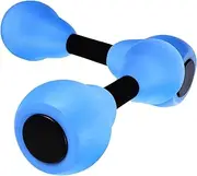 Generic 2Pcs High Density Water Dumbbells for Women Adjustable Fitness Equipment for Pool Aerobics Home Workouts for Strength Training Muscle Building