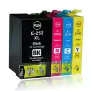 20x Generic 252XL 252 XL Ink Cartridge For Epson Workforce WF3620 WF3640 WF7620