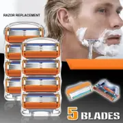 Replacement Blades For Gillette Fusion Razor Shaving Trimmer Refill Cartridges