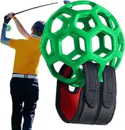 Golf Wrist Training Ball | Golf Swing Aid - Smart Wrist Alignment Equipment for Strength Flexibility Indoor Practice Fitness Exercise Warm-Up Simulation Putting Launch Monitor