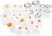 SHERCHPRY Toe Separation Manicure Tool Pcs Silicone Toe Separators for Nail Art Pedicure Supplies