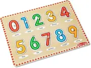 Melissa and Doug - See-Inside Numbers Peg Puzzle
