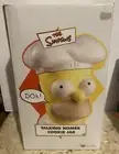 Vintage 2000 Chef Homer Simpson Talking Cookie Jar New In Box