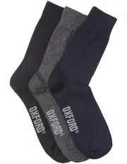 [Oxford] Business Socks 3 Pack in Multi Colour