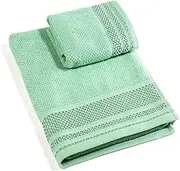 Caleffi 64419 1 + 1 GIM Terry Towelling 100% Cotton with Dyed Border 500 g/m²