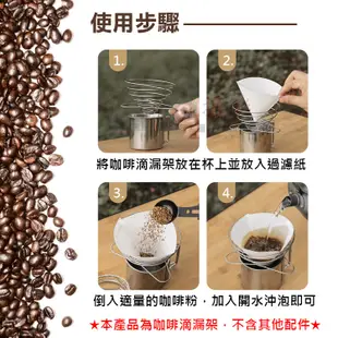 折疊戶外咖啡滴漏架 (3.9折)